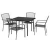 vidaXL Garden Dining Set Anthracite