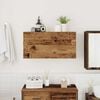 vidaXL Bathroom Wall Cabinet Old wood Engineered wood 31.5 in