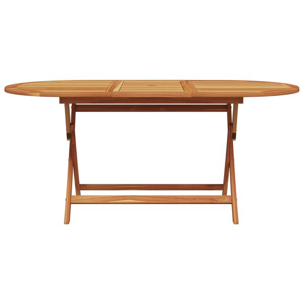 vidaXL Garden Dining Set 5 pcs Black Solid acacia wood and poly rattan