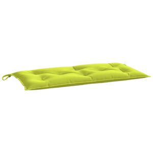 vidaXL Garden Bench Cushion Bright green Oxford fabric (100% polyester)