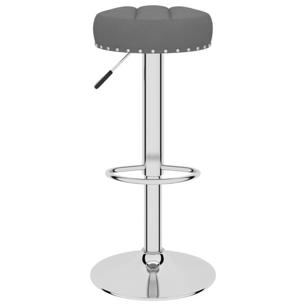 vidaXL Bar Stool Set of 2 Dark grey