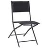 vidaXL Outdoor Dining Set Black, Anthracite