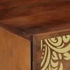 vidaXL Bedside Cabinet 2 pcs Honey Brown 15.75 x 12.99 x 18.11 in