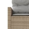 vidaXL Patio Sofa Set Beige, Light Gray