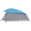 vidaXL Camping Tent Dome 1-Person Blue Waterproof
