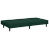 vidaXL Sofa Set Dark Green Velvet (100% polyester), wood, plastic Compact