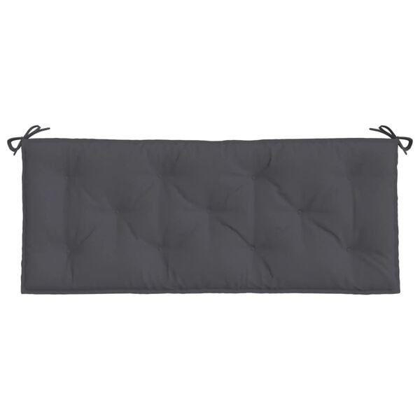 vidaXL Garden Bench Cushion Anthracite Oxford fabric (100% polyester)