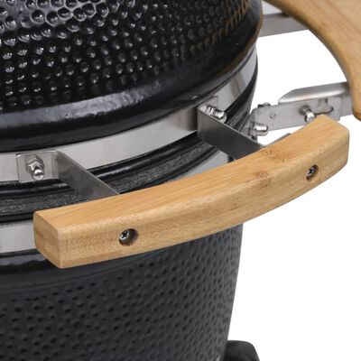 Kamado Barbecue Grill Smoker Ceramic 17.3"