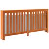 vidaXL Radiator Cover Wax Brown 66.5"x7.5"x33.1" Solid Wood Pine