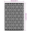 vidaXL Patio Carpet ARAKIL Grey 55.1x78.7" PP