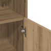 vidaXL Bathroom Cabinet Artisan Oak Engineered Wood Slim