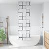 vidaXL Shower Roller Blind PEVA 23.6x94.5 in Water-resistant material