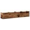 vidaXL Wall Shelf Old wood Engineered wood 39.4 in wide Wall mounting