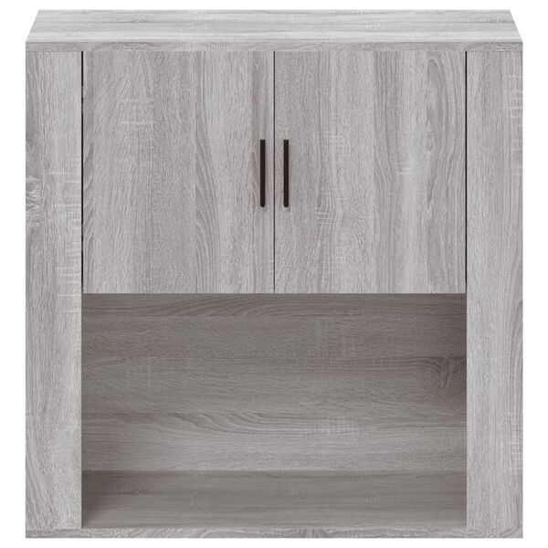 vidaXL Wall Cabinet Grey Sonoma Engineered wood