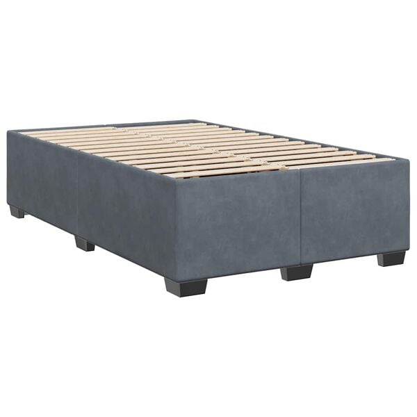 vidaXL Bed Frame Dark gray