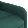 vidaXL Stand Up Massage Recliner Chair Dark Green