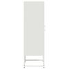vidaXL Highboard White Steel Large Highboard Rectangular Industrial