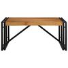 vidaXL Coffee Table Acacia Wood Natural Solid Acacia Wood Medium Durable