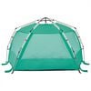 vidaXL Beach Tent 3-Person Sea Green Quick Release Waterproof