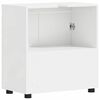 vidaXL Bathroom Cabinet Set with Storage TULUM High Gloss White