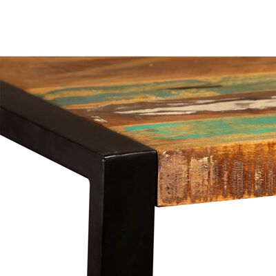 vidaXL Dining Table Solid Reclaimed Wood 47.2"