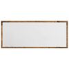 vidaXL Bathroom Mirror Old wood Engineered wood, glass 39.4 x 14.6 in