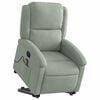 vidaXL Stand Up Massage Recliner Chair Light Gray