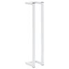 vidaXL Towel Rack White Steel Standard Size Modern Towel Rack