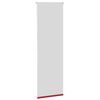 vidaXL Roller Blind Red 100% Polyester 17.7 x 51.2 in