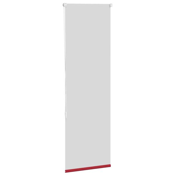 vidaXL Roller Blind Red 100% Polyester 17.7 x 51.2 in