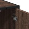 vidaXL Bathroom Sink Cabinet brown oak 25.59 x 12.99 x 23.62 in