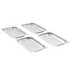 vidaXL Gastronorm Containers 12 pcs GN 1/3 0.79" Stainless Steel