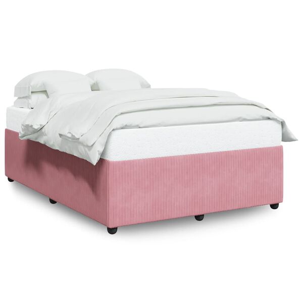 vidaXL Bed Frame Pink