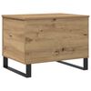 vidaXL Coffee Table Artisan Oak Engineered wood, metal Small Storage