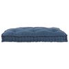 vidaXL Sofa Cushion Indigo 47.24 x 31.50 x 4.72 in Fabric