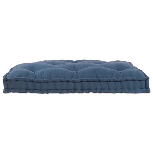 vidaXL Sofa Cushion Indigo 47.24 x 31.50 x 4.72 in Fabric