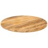 vidaXL Table Top &Oslash; 35.4"x1.5" Round Solid Wood Mango