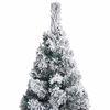 vidaXL Artificial Christmas Tree Green, shiny gold, matte gold, bronze
