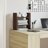 vidaXL Desk Organiser Brown Oak 13.6x6.1x14.0" Engineered wood