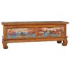vidaXL TV Cabinet Multicolor Reclaimed teak wood Medium TV Cabinet