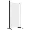 vidaXL 6-Panel Room Divider White 204.7"x70.9" Fabric