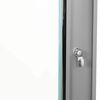 vidaXL Network Cabinet with Storage Gray 53 x 35 x 21 cm Steel