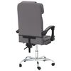 vidaXL Massage Office Chair Grey