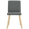 vidaXL Dining Chair Set of 6 Dark Grey