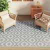 vidaXL Patio Carpet ARAKIL Grey 63.0x90.6" PP