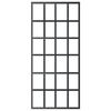 vidaXL Sliding Door with Hardware Set ESG Glass&Aluminium 35.4x80.7"(151021+145262)