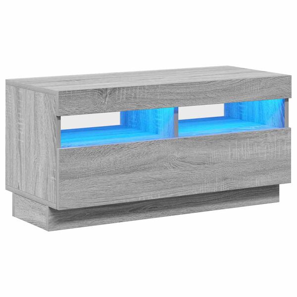 vidaXL TV Cabinet Grey Sonoma Engineered wood Medium TV Cabinet