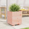 vidaXL Garden Planter Natural wood Solid Douglas Fir wood Medium