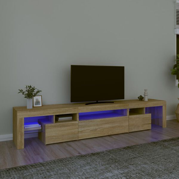 vidaXL TV Cabinet Sonoma Oak Engineered wood Large TV Cabinet
