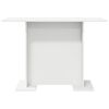 vidaXL Dining Table White 43.3" x 23.6" x 29.5" Engineered wood